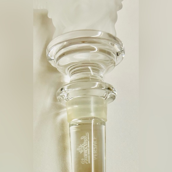 New in Box Versace Rosenthal Crystal Bottle Stopper Medusa Head on both sides - Picture 7 of 16